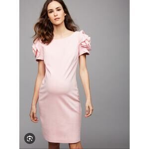Pietro Brunelli Pink Maternity Dress S